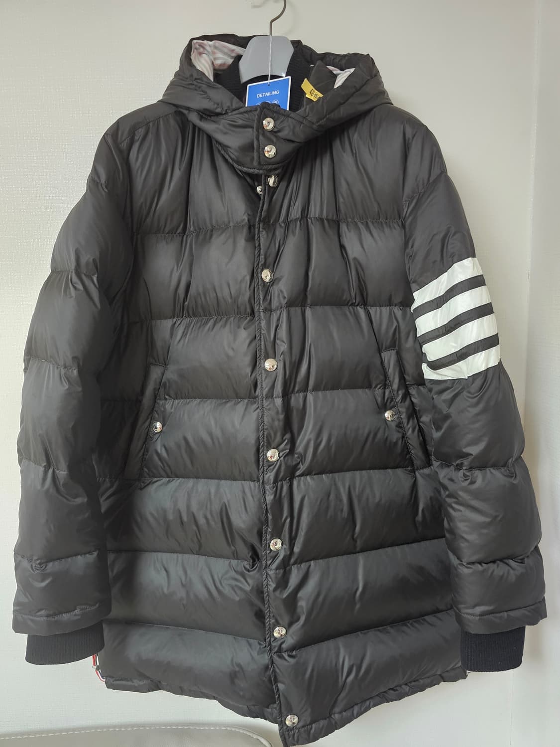 톰브라운 사선완장 후드 롱패딩(3/100~105/정품) 상품이미지1