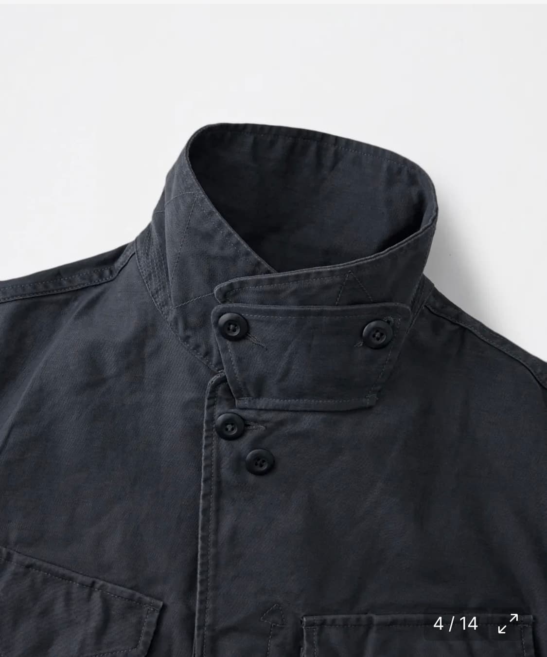 아웃스탠딩 M-1943 필드 자켓 차콜 S 새상품 상품이미지2