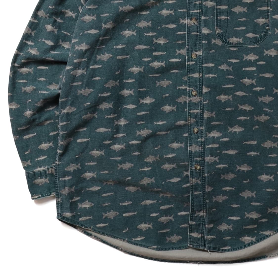 울리치 90’s Woolrich Fish Printed Shirt   상품이미지3