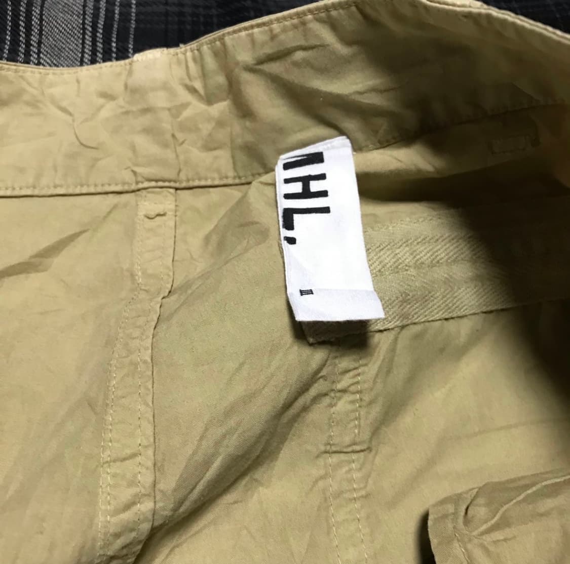 재팬 MHL 마가렛 호웰 카키 베이지 유틸리티 팬츠 상품이미지2
