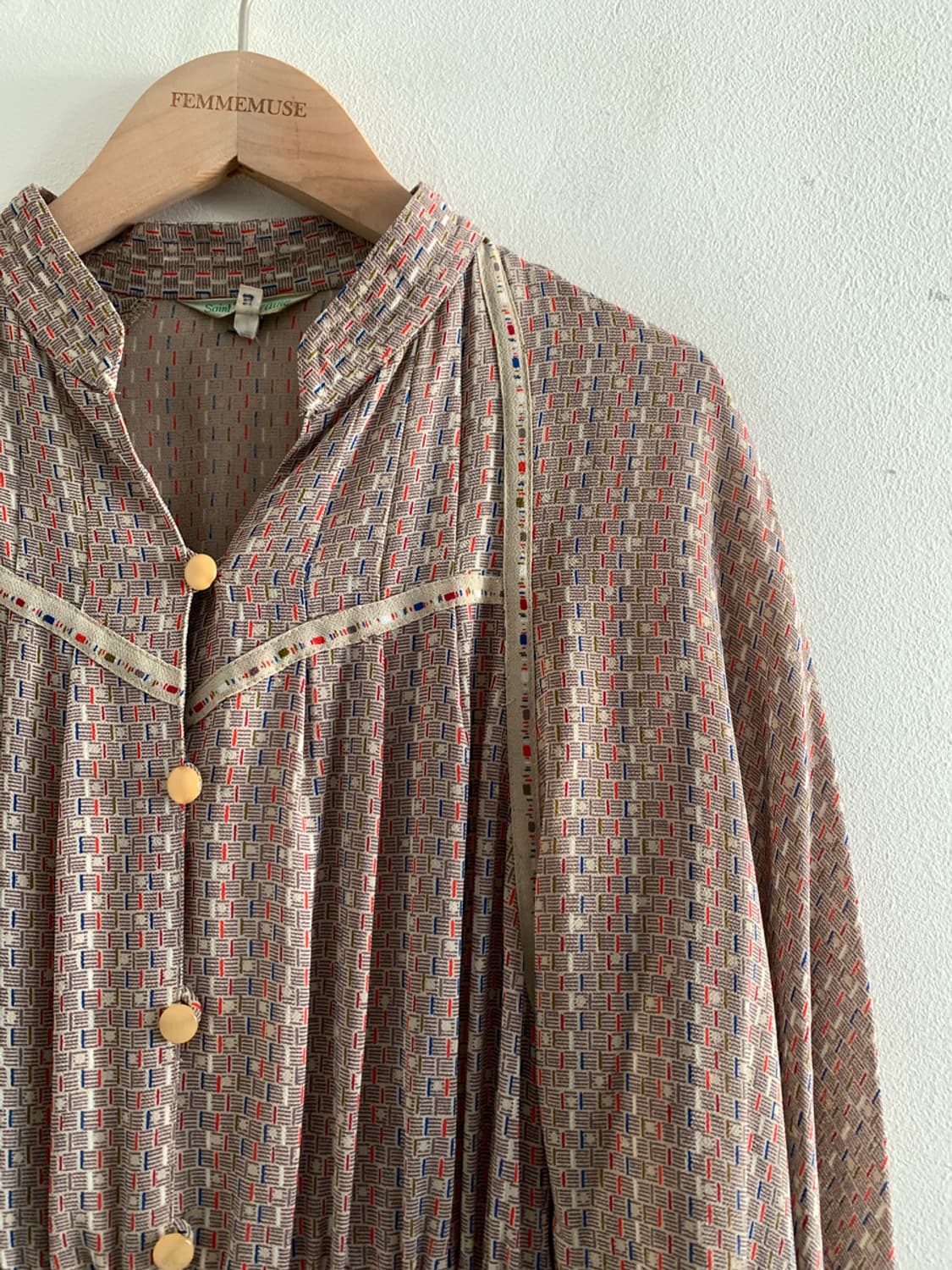 (Vintage)Classic vintage pattern dress 상품이미지3