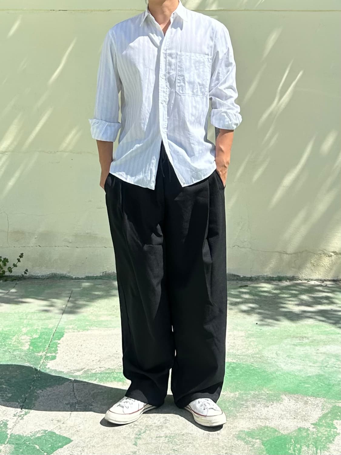 잔프랑코 페레 스트라이프 셔츠 상품이미지3