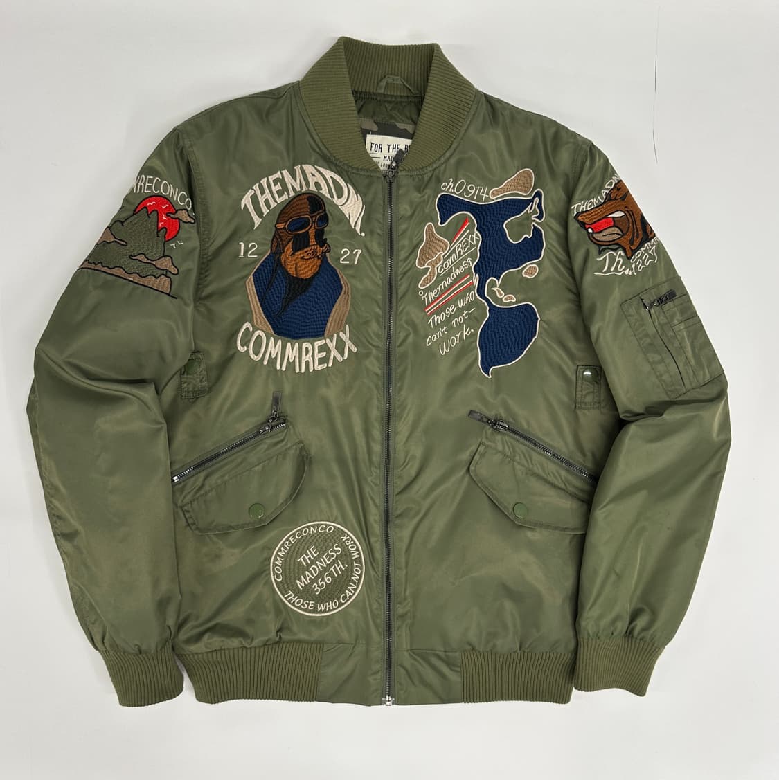 매드니스 패치워크 MA-1 자켓 상품이미지2