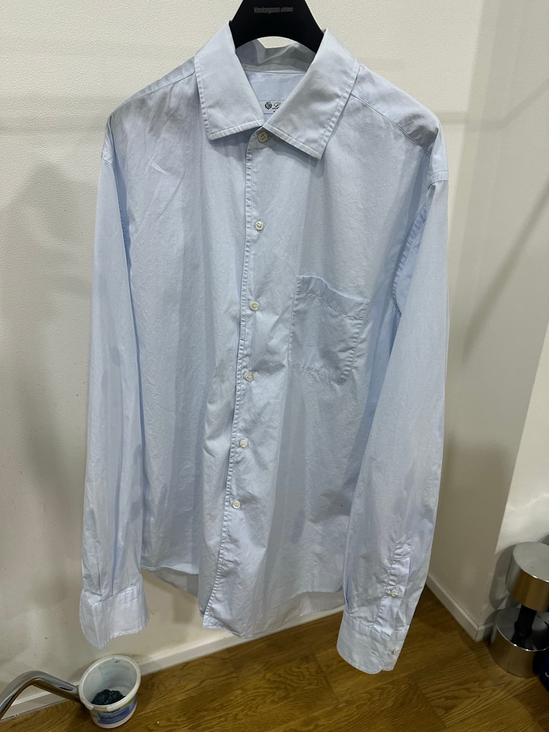 로로피아나 안드레 셔츠 코튼 M 상품이미지1