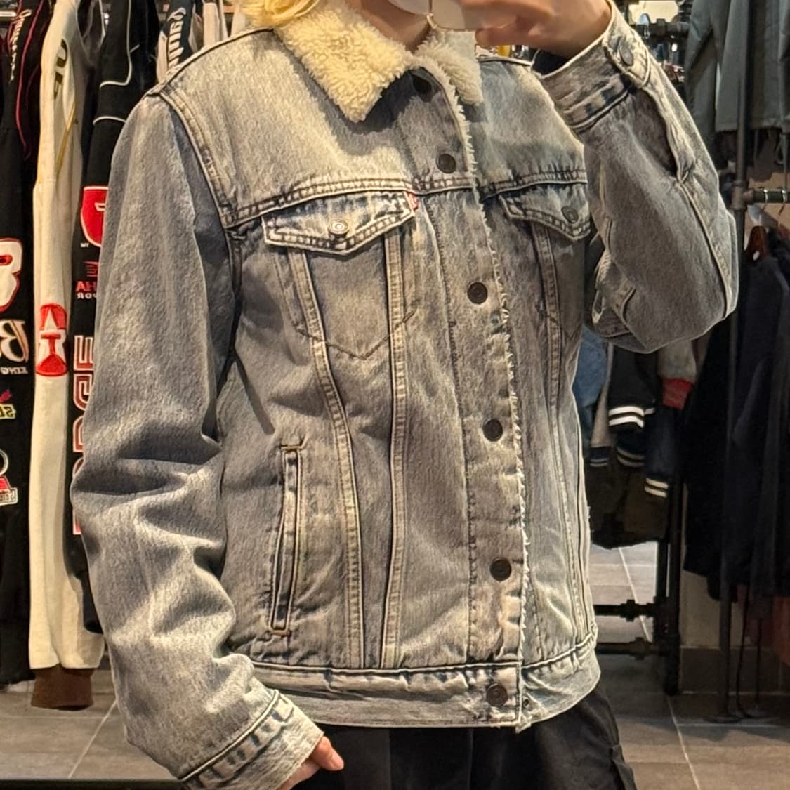 [NO.9] Levi’s 쉐르파 데님 자켓 상품이미지3