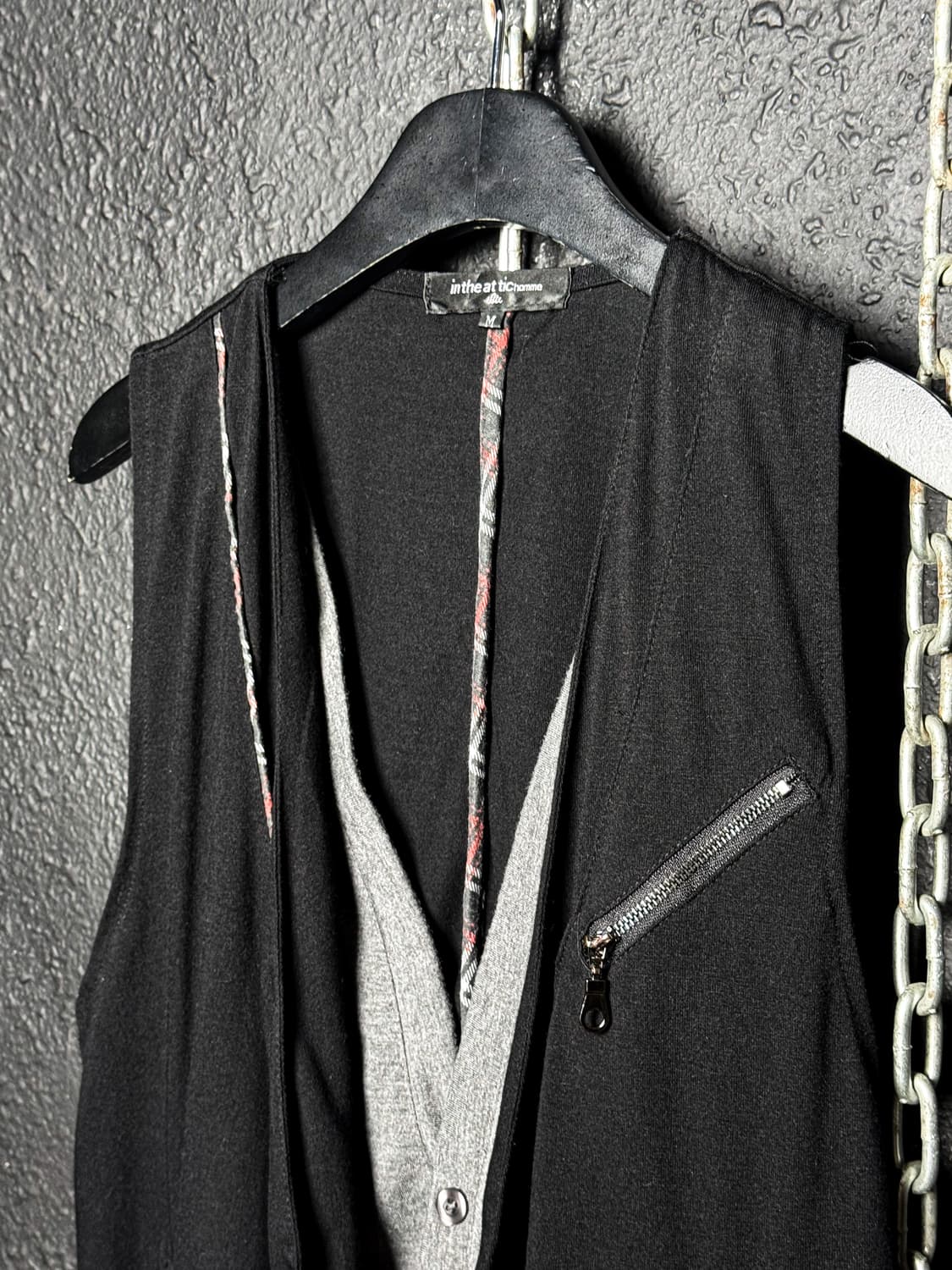 in the attic homme – Layered Zip Vest  상품이미지7