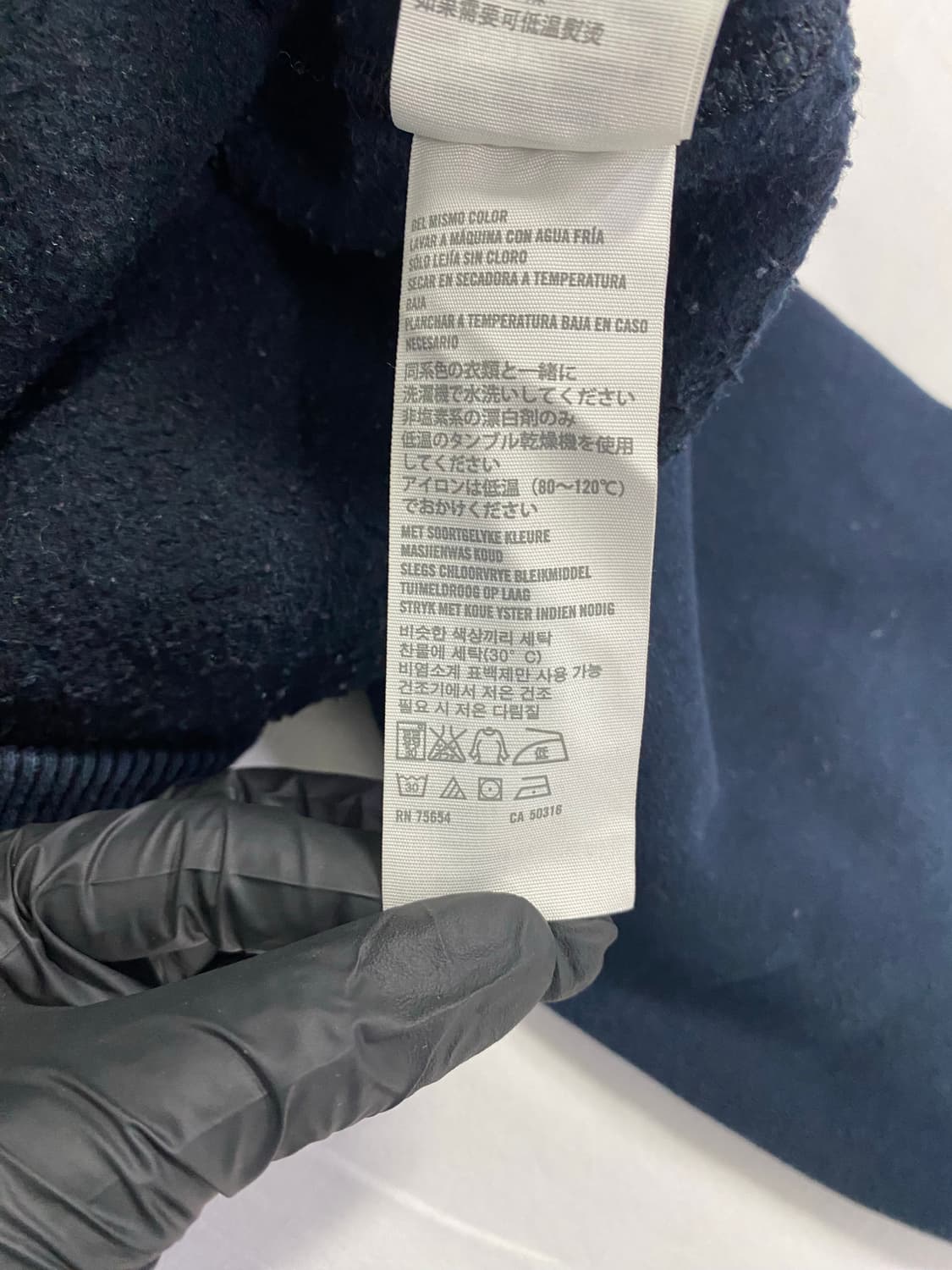 아베크롬비 네이비 후드티 M <589> 상품이미지4