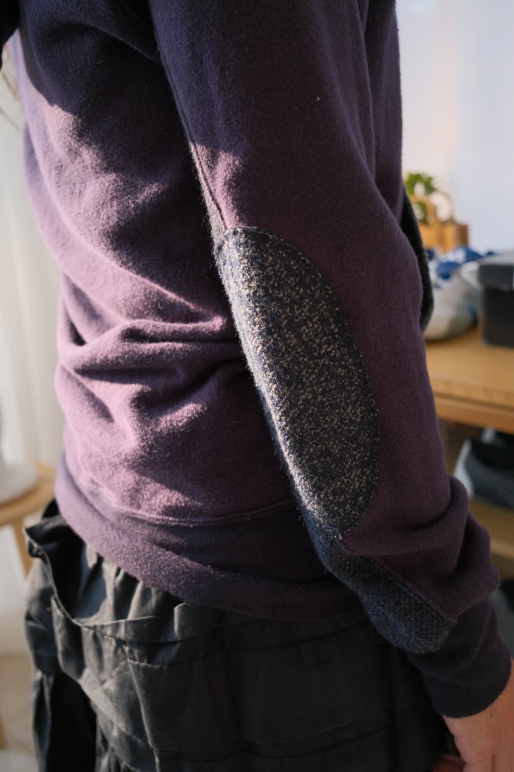 Elbow patch hoodie 상품이미지4