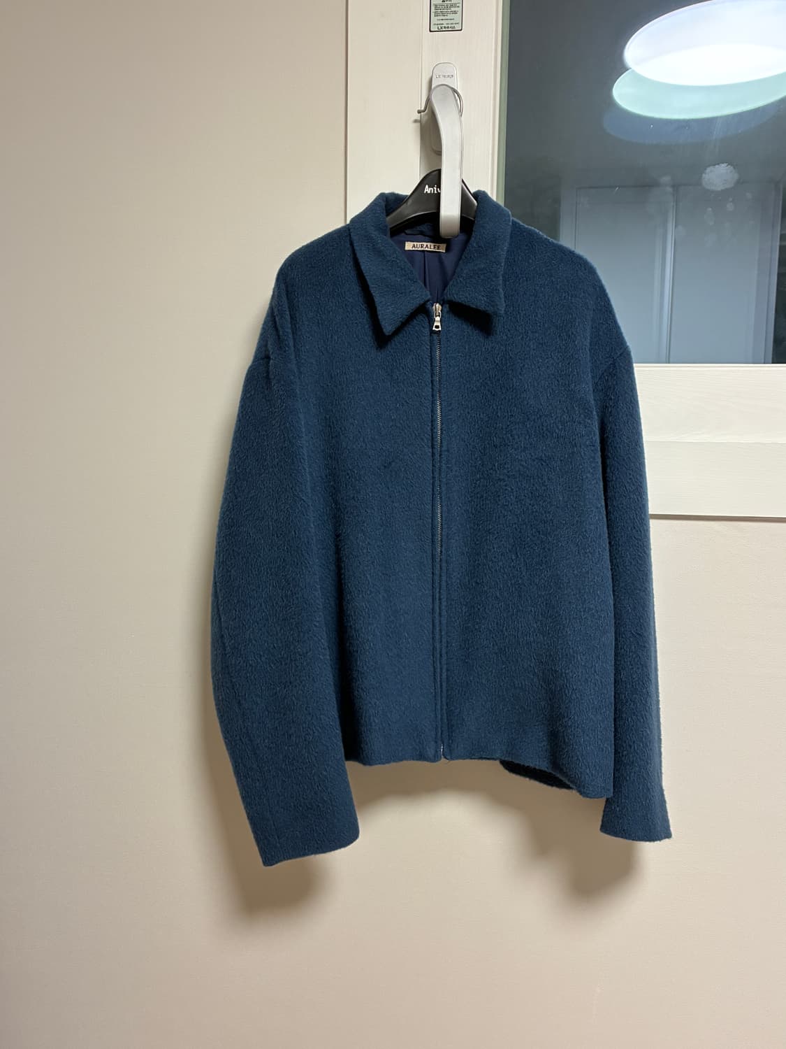 (정품) 오라리 캐시미어 집업 상품이미지1