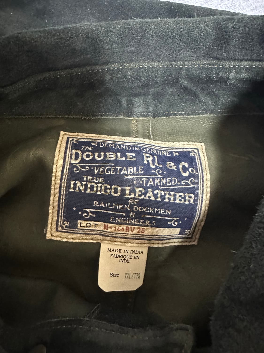 [XXL] RRL 러프아웃 초어 자켓 인디고 상품이미지9