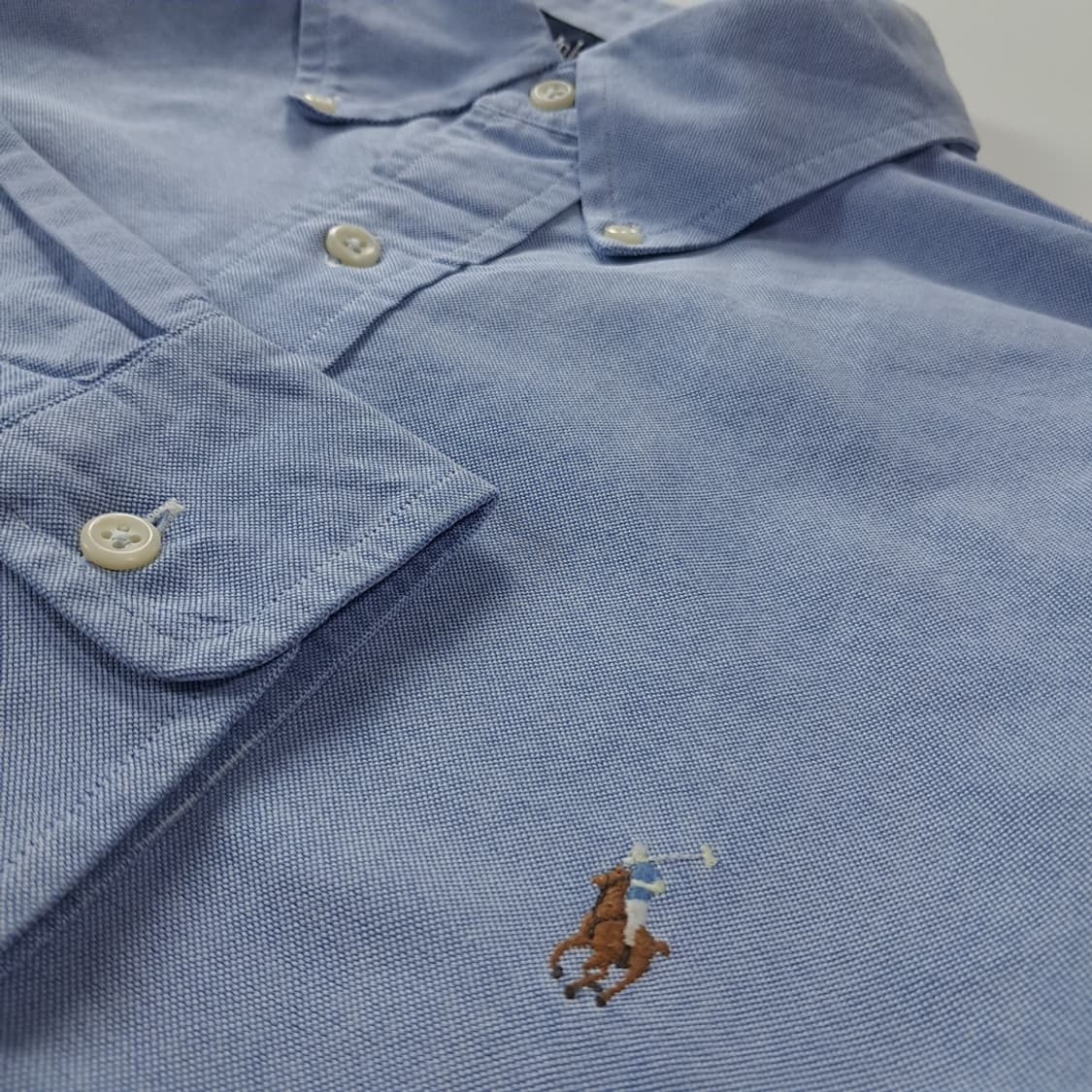 CK866 XL 폴로 90s 클래식블루 셔츠 남방 상품이미지4