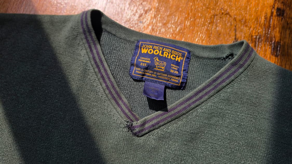 WOOLRICH 울리치 스웻셔츠 Made In HongKong 상품이미지2