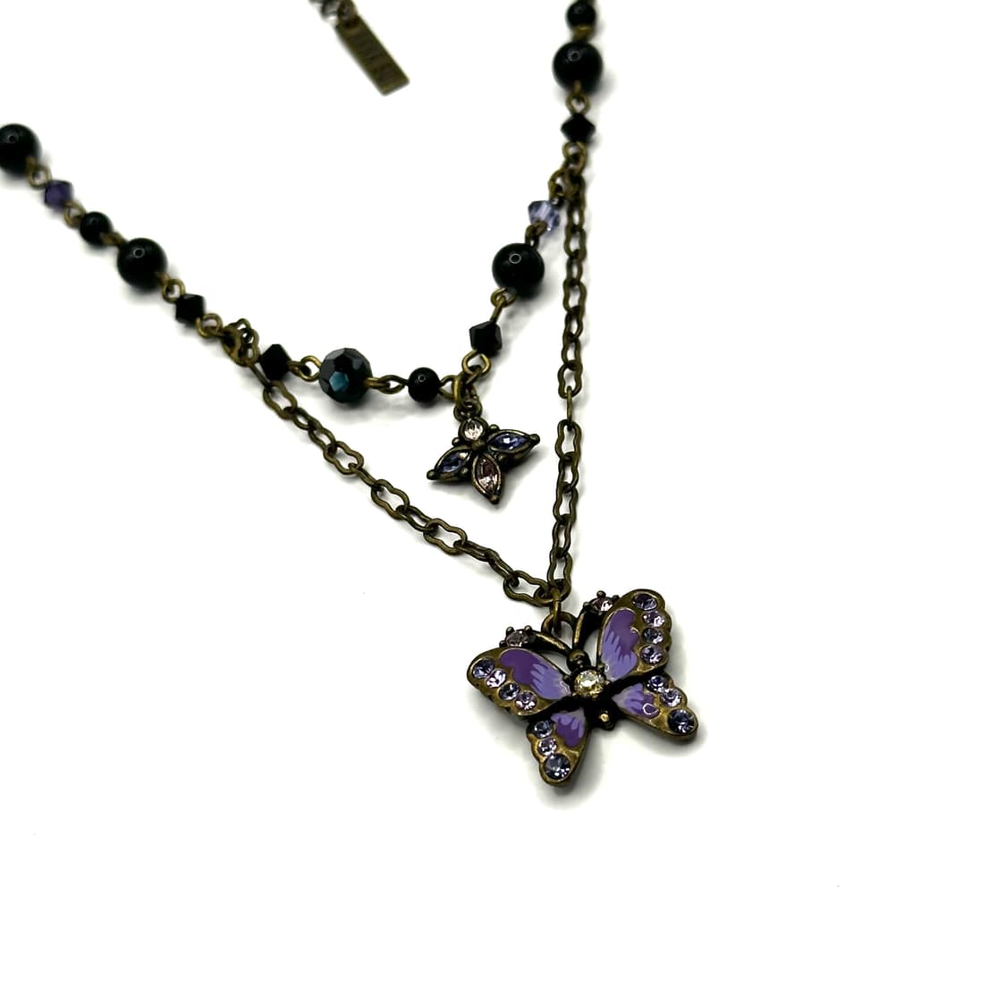 Annasui butterfly layered necklace 상품이미지1