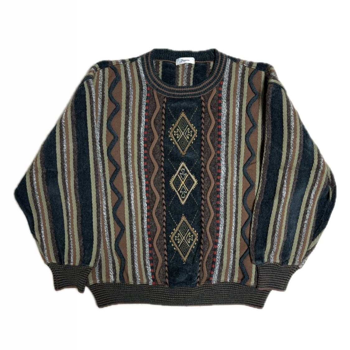 빈티지 페어아일 니트 상품이미지1