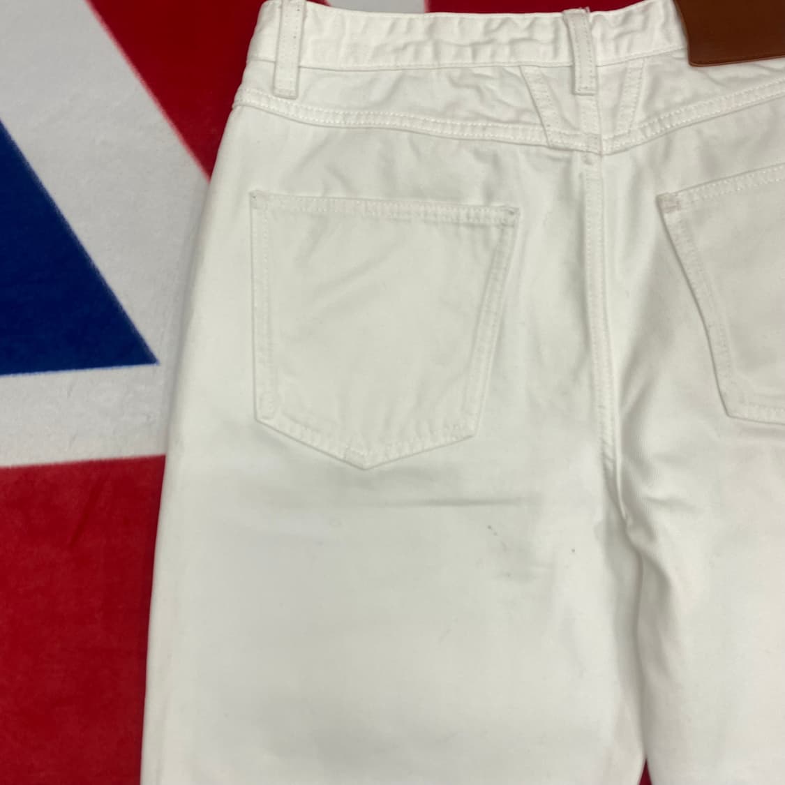 마리떼 화이트 데님팬츠 32 상품이미지6