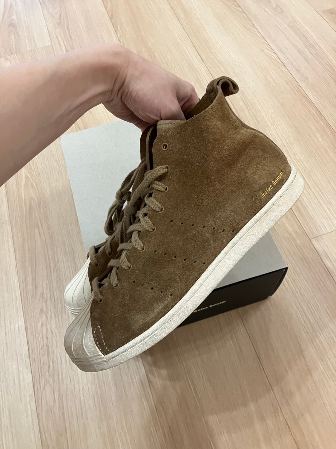 아디다스 x 웨일즈 보너 슈퍼스타 하이 270 상품이미지3