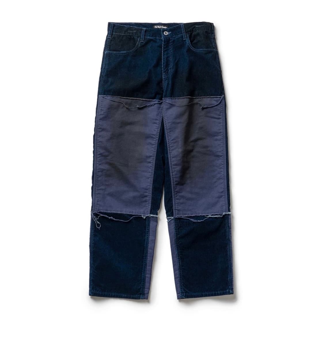 더 뤡코즈 인디고 코듀로이 더블니 팬츠 상품이미지1