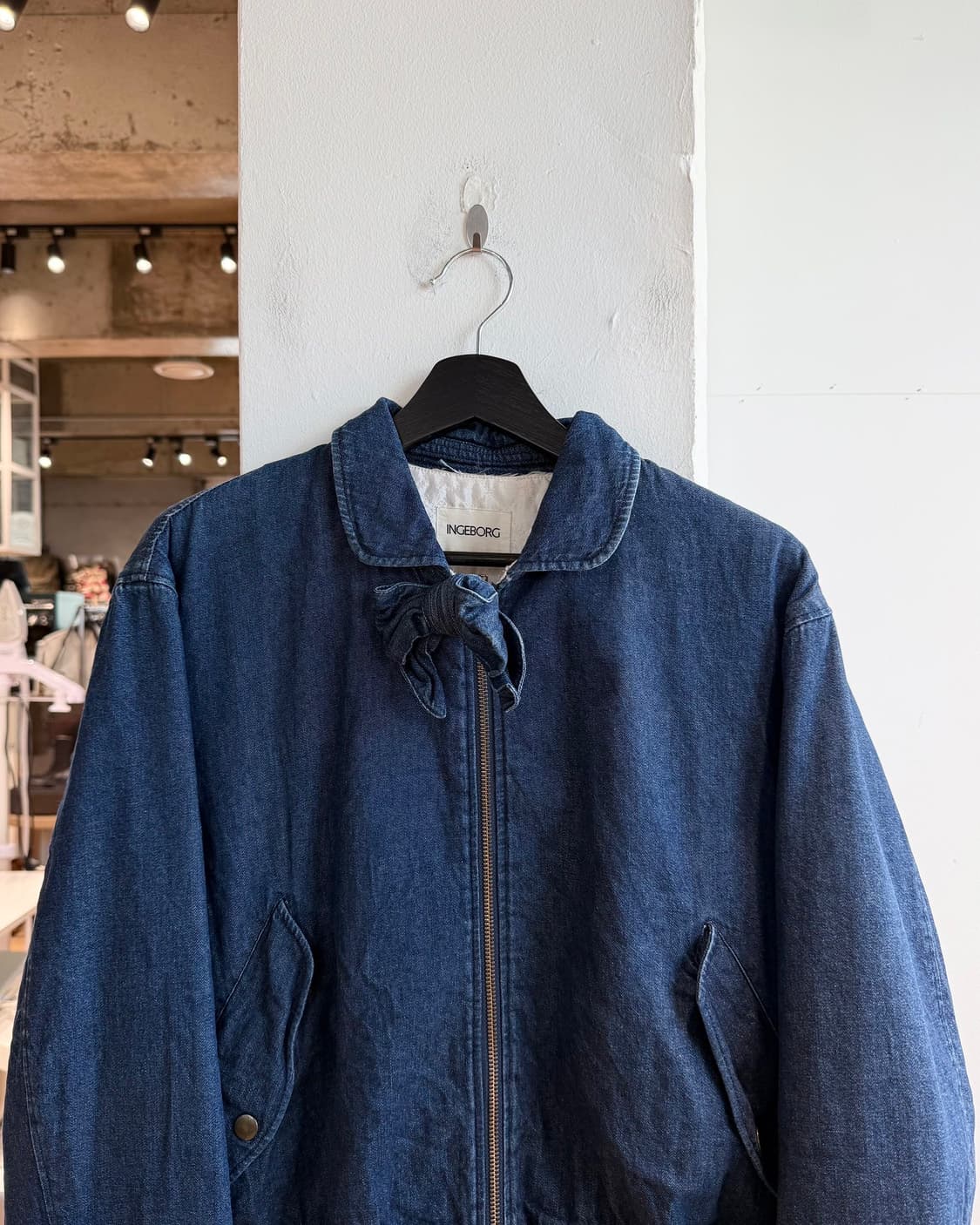 잉게보그 데님 봄버 자켓  상품이미지3