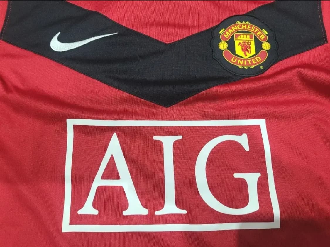 나이키 09 10 맨유 올드레플 축구져지 상품이미지3