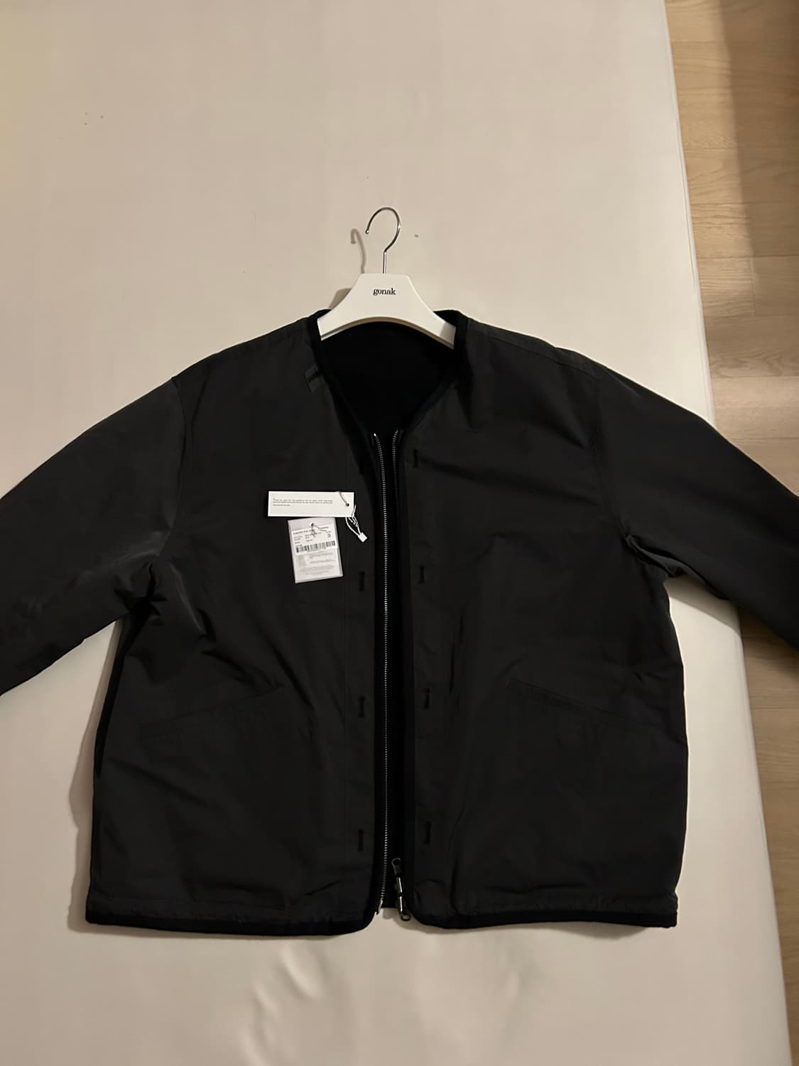 고낙 25fw 리버서블 라이너자켓 머드 3사이즈 상품이미지1