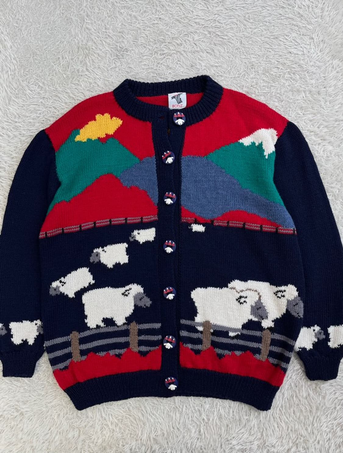 빈티지 니트 가디건/#3070 상품이미지1