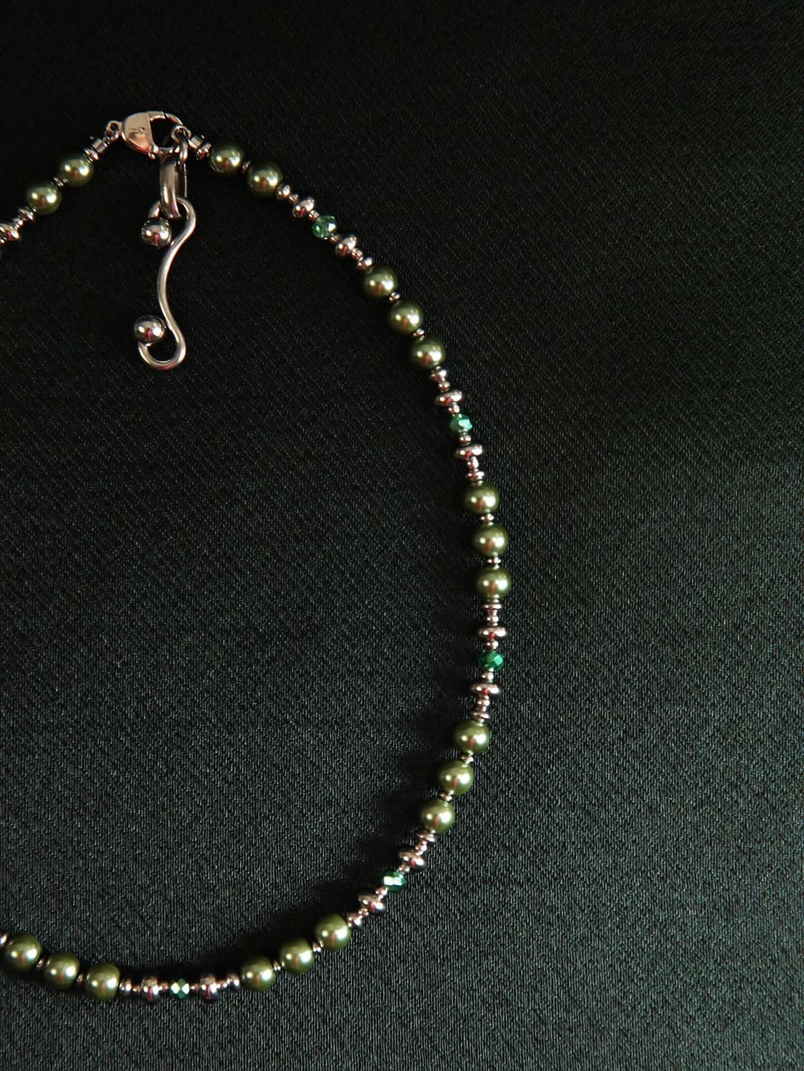 CASIOPEIA  Space Road(2color) 크리스탈 진주목걸이 상품이미지6