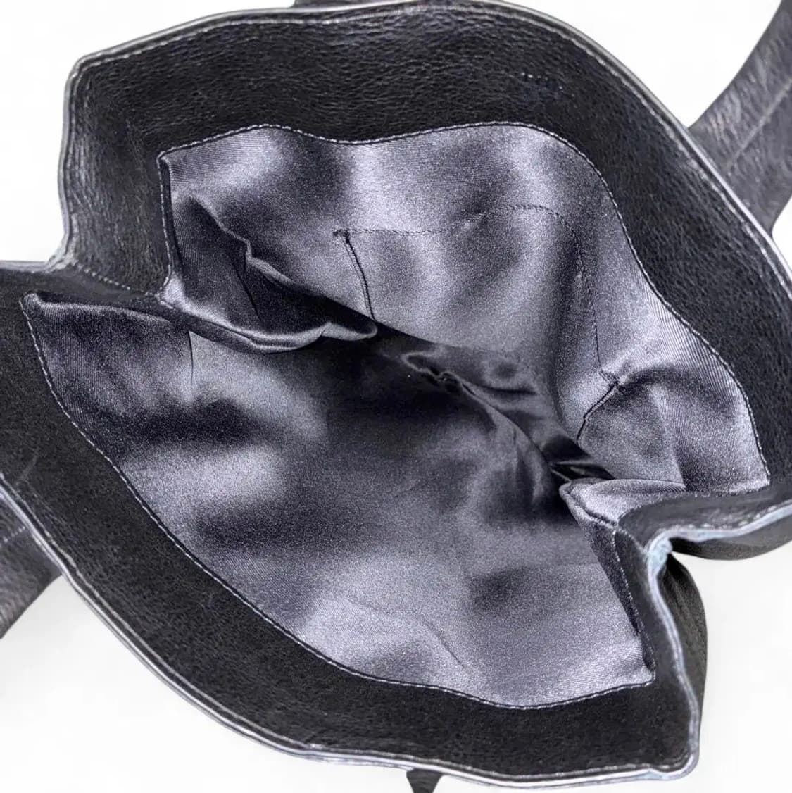 토카 소가죽 TWO HANDLE TUCK BAG 꼼데가르송 요지 재패니즈 상품이미지8