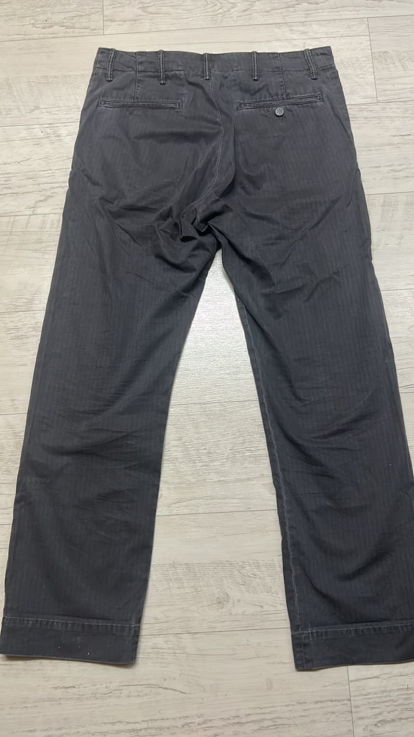 RRL 해링본 퍼티그 가먼트 다이 블랙 32x32 상품이미지2