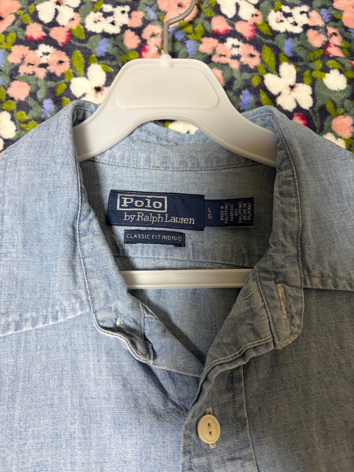 폴로 샴브레이 셔츠 상품이미지2