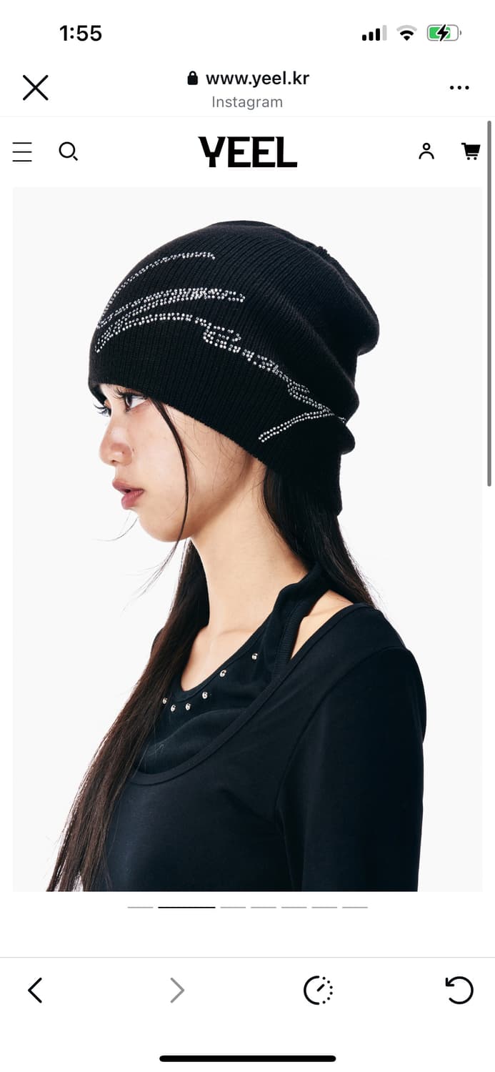 Yeel 시그니처 큐빅 비니 상품이미지2