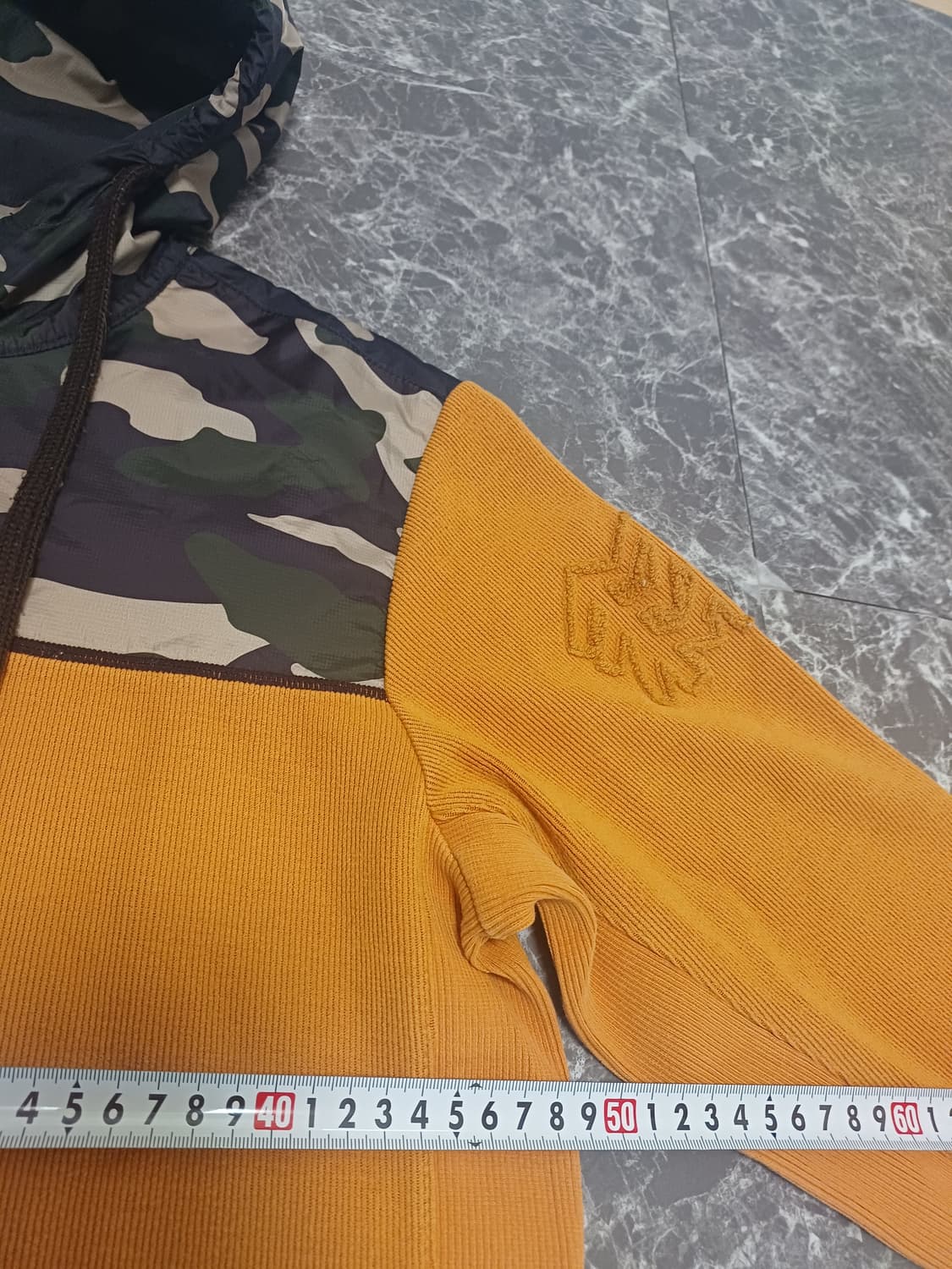 코오롱스포츠 카모 배색 후드티 M사이즈 (캐주얼/아웃도어) 상품이미지8