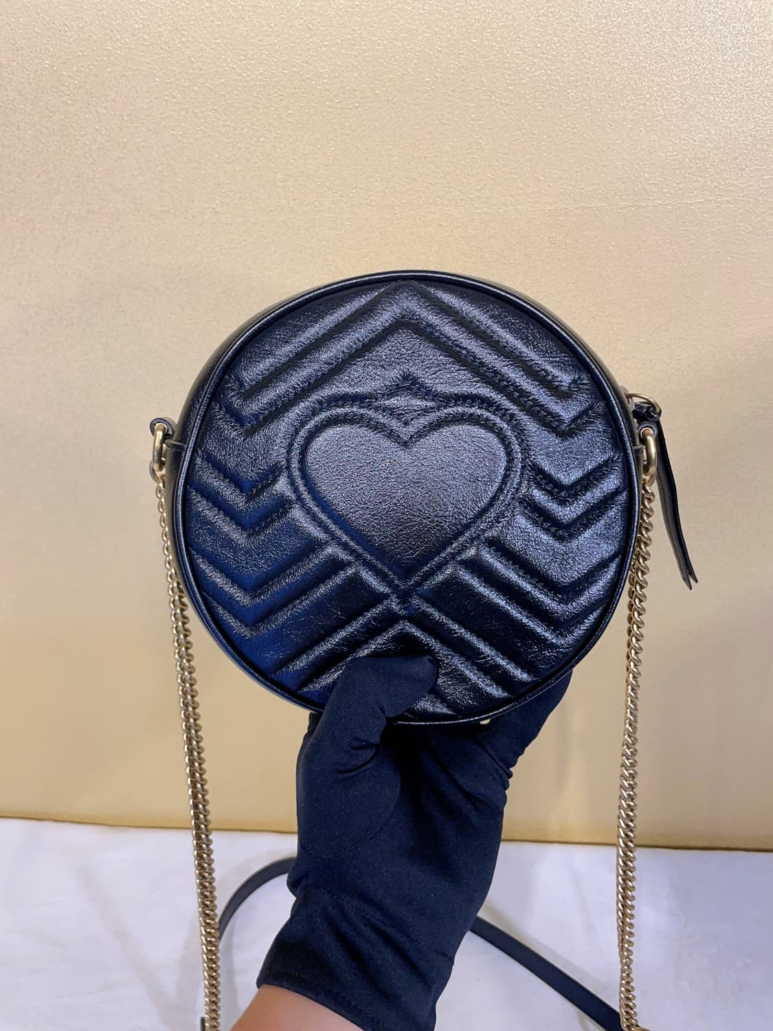 구찌 마몬트 미니 체인 탬버린백 상품이미지4