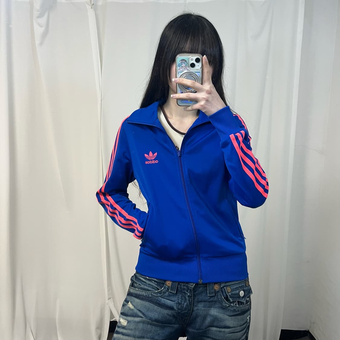 Adidas Firebird blue jersey 상품이미지1