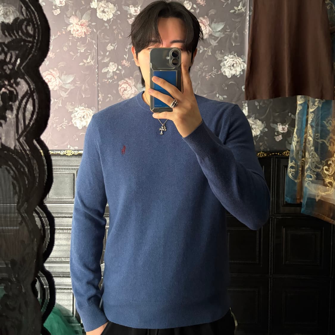 a147) 폴로랄프로렌 포니 메리노울 니트 상품이미지1