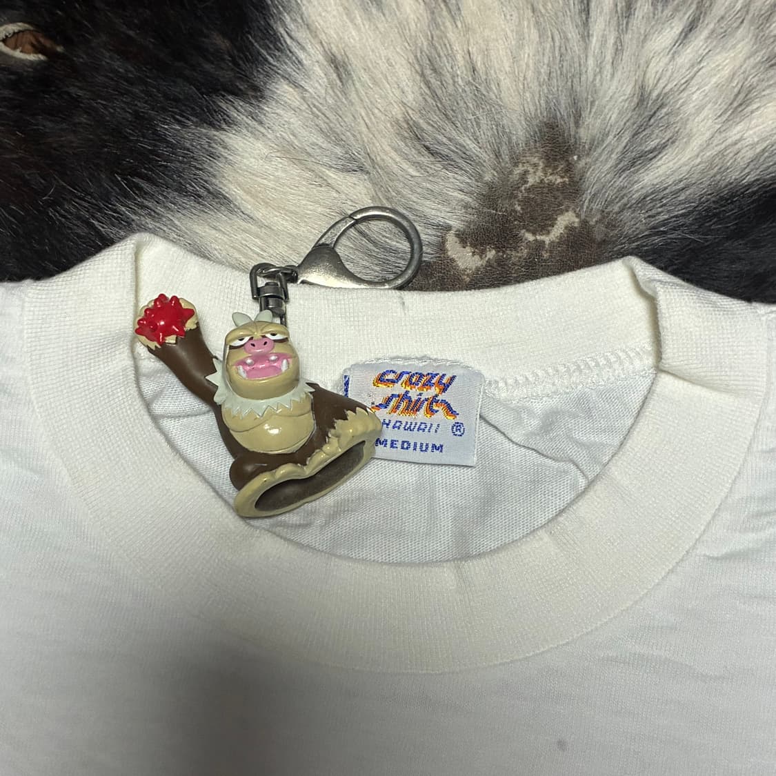 90‘s Crazy Shirts 양면 고양이 반팔티 상품이미지3