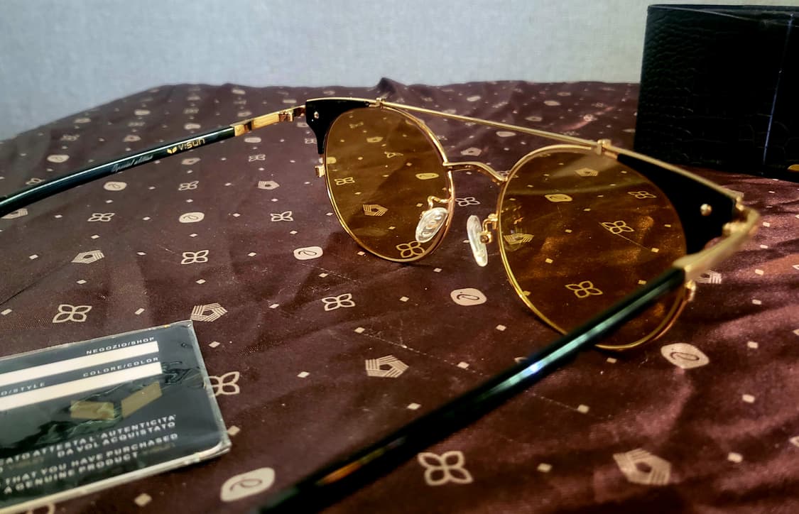 [미사용 새상품] -*옐로우  틴트렌즈  선글라스* 상품이미지6