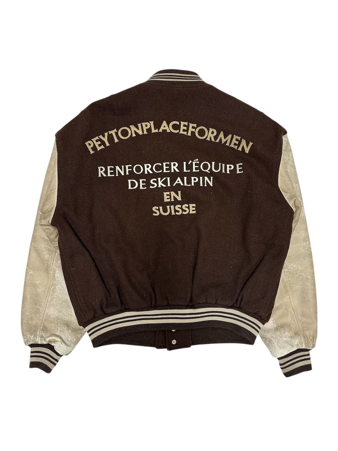 PEYTON PLACE FOR MEN 80s 바시티 자켓 상품이미지9