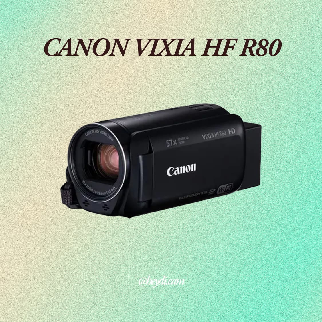 캐논 빅시아 CANON VIXIA HF R80 매트블랙 상품이미지1