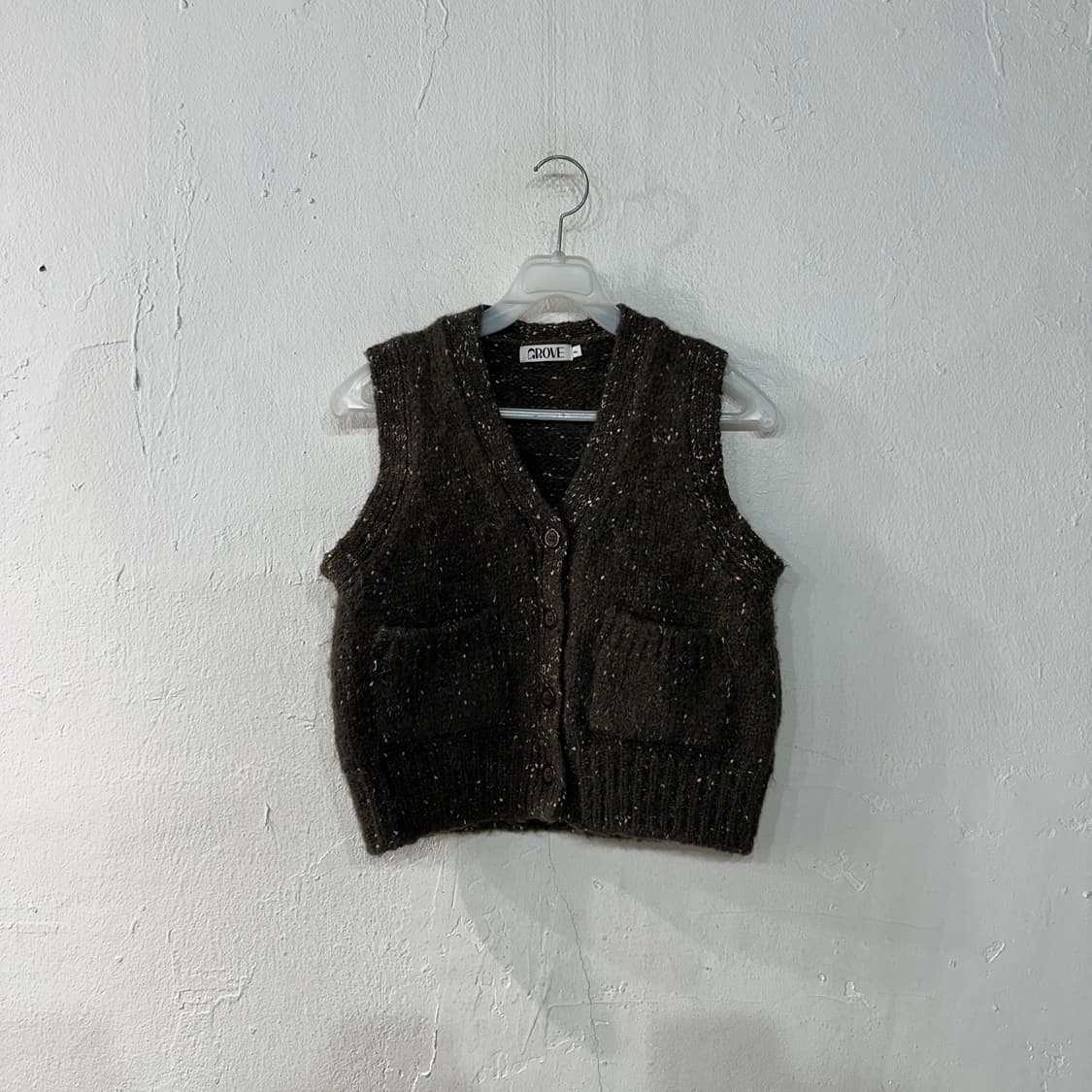 GROVE 그로브 단투 니트조끼 XS 상품이미지1