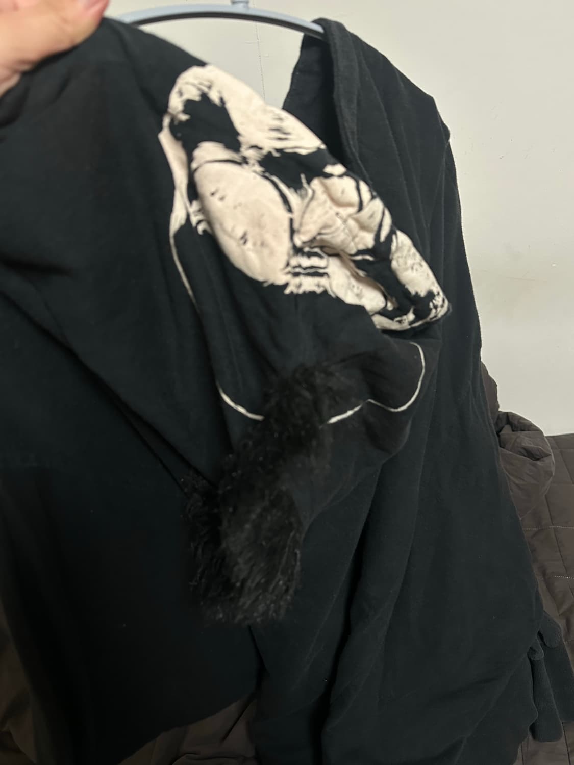 글래드뉴스 스컬 퍼 후드티 상품이미지4