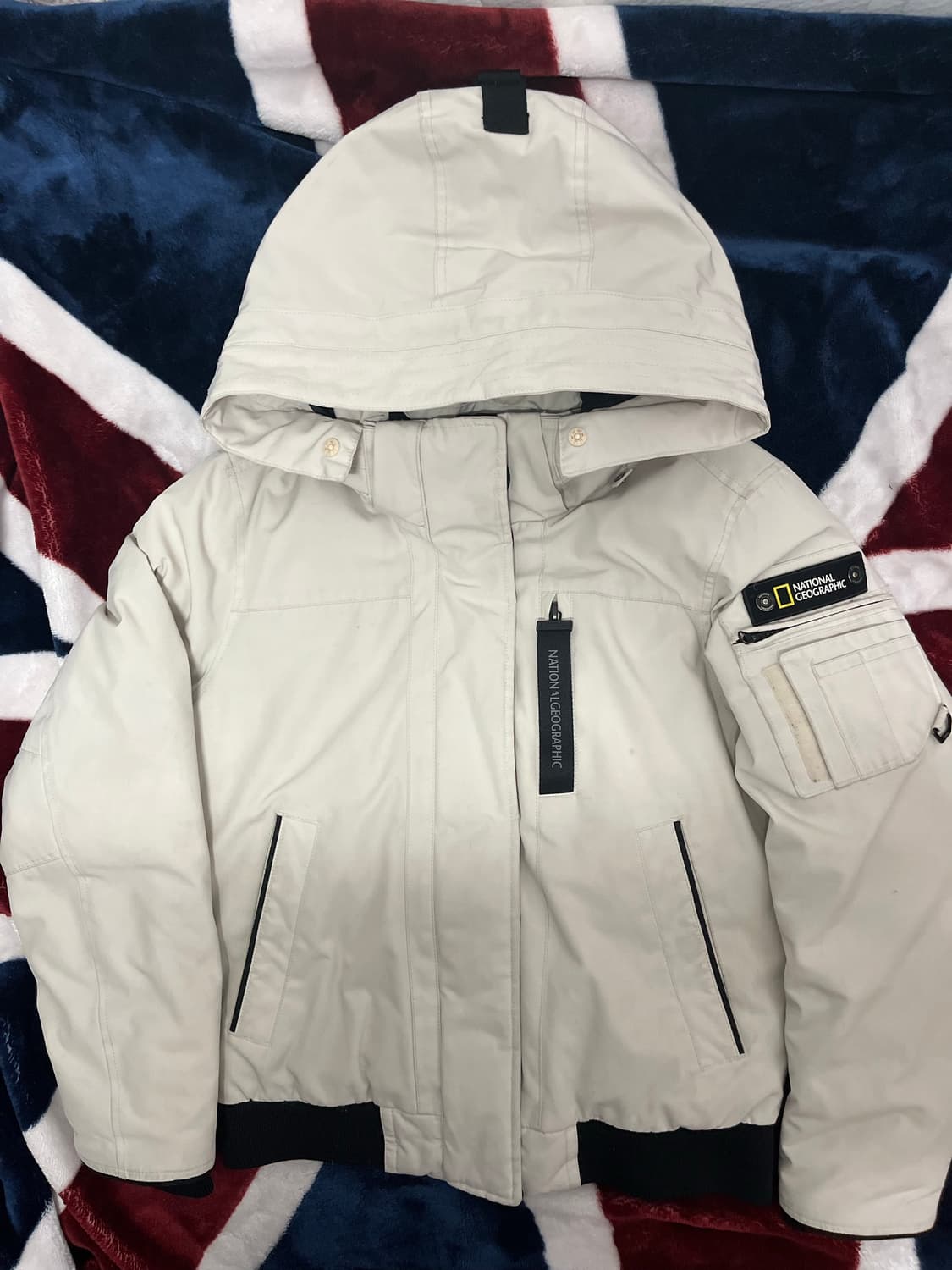 내셔널지오그래픽 유틸리티 숏패딩 90 상품이미지1