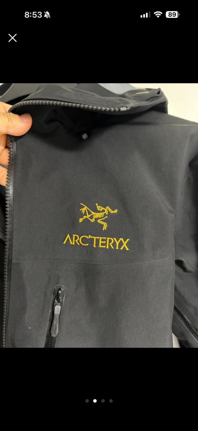 아크테릭스 알파 sv 24k 블랙 (캐나다산) (네고 가능!) 상품이미지2