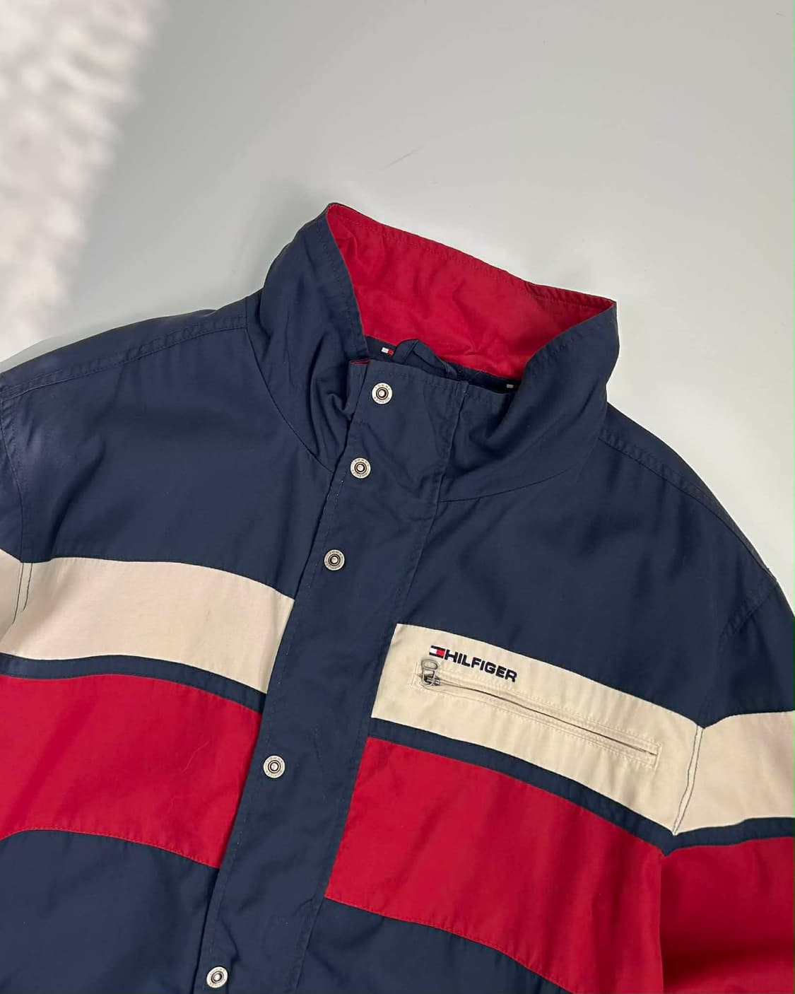 [XXL] 90s 올드 타미힐피거 윈드브레이커 자켓 상품이미지2