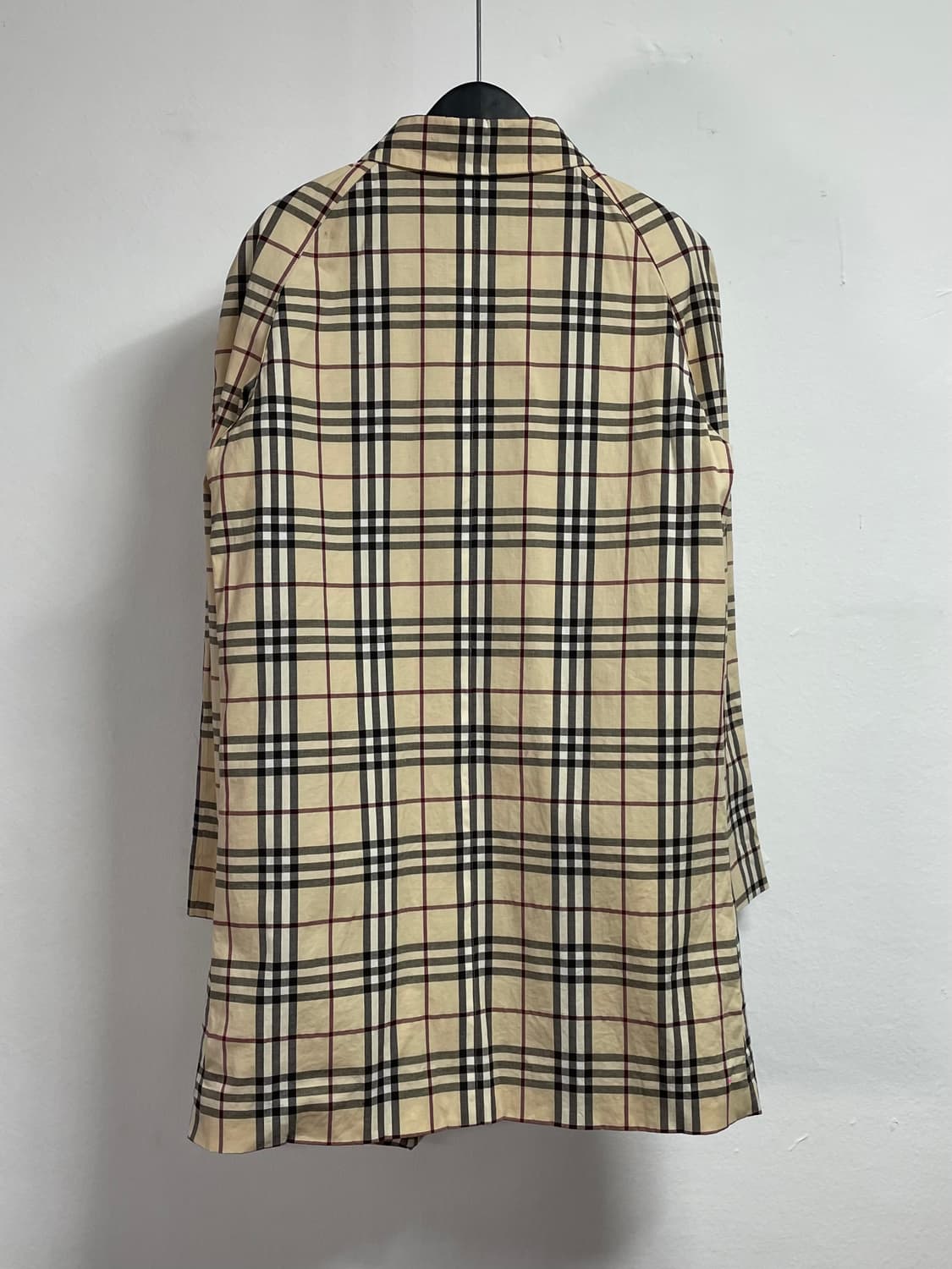 버버리 우먼스 노바체크 롱 트렌치코트  (on.293)  상품이미지5