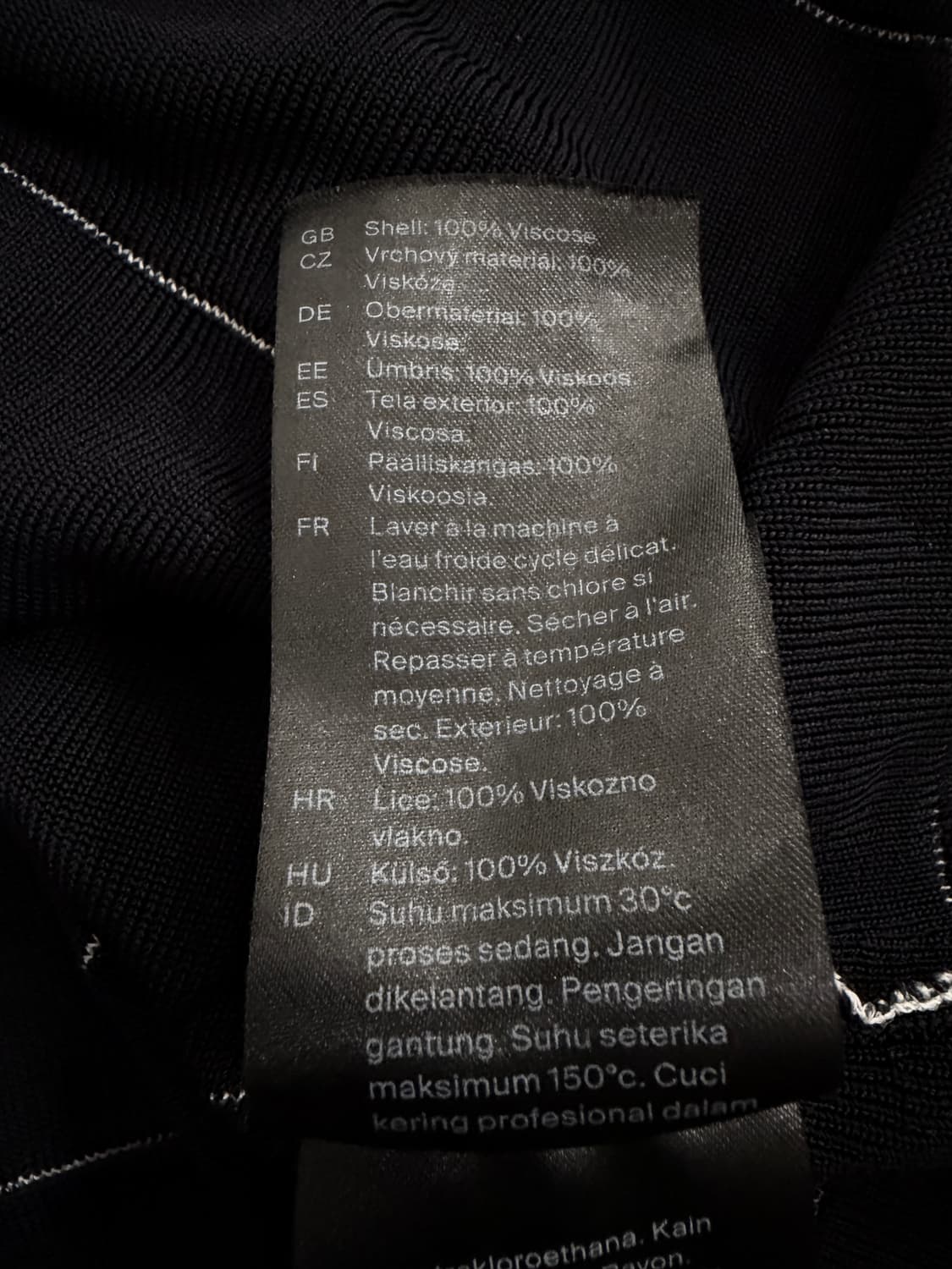 cos 코스 레이온 반팔 니트 상품이미지7