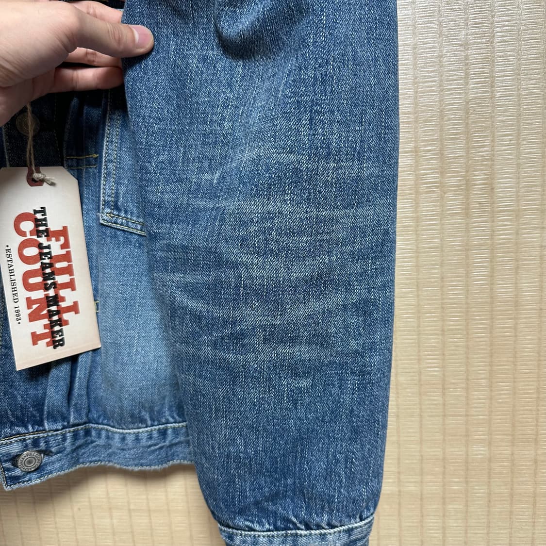 풀카운트 다트포드 1세대 데님 자켓 40사이즈 상품이미지4