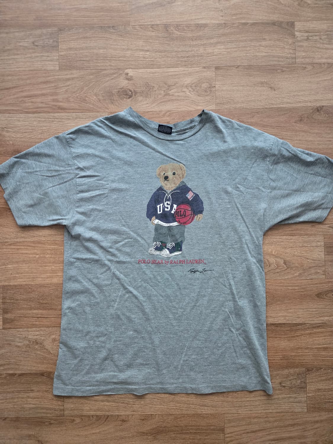 90s 폴로 랄프로렌 베어 티셔츠 상품이미지1