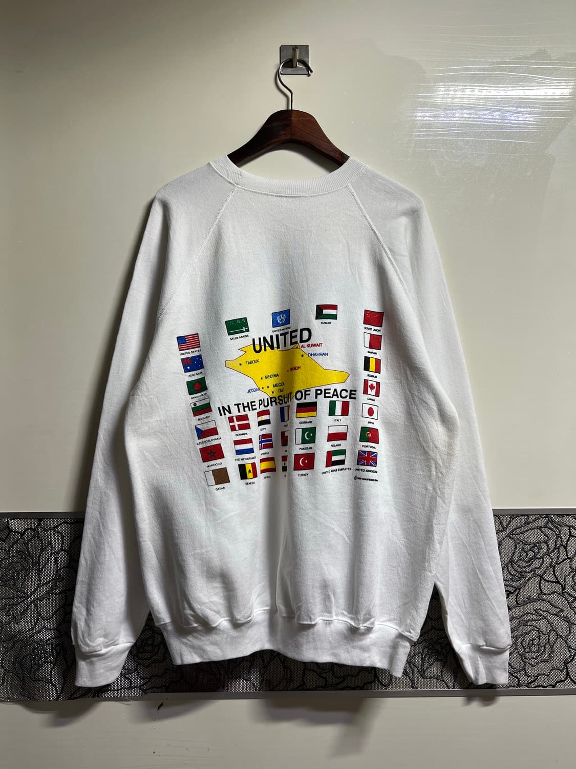 빈티지 헤인즈 오퍼레이션 데저트 스웻셔츠 상품이미지4