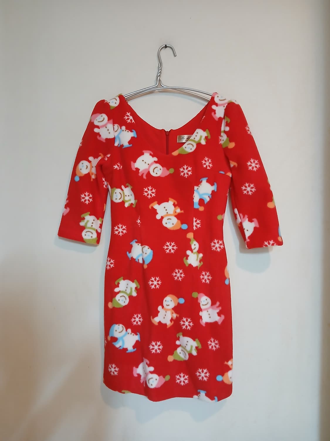 새상품 나롱쥐 원피스 섹시 캡 홀복 크리스마스 드레스 파티 클럽룩 연말룩 상품이미지1