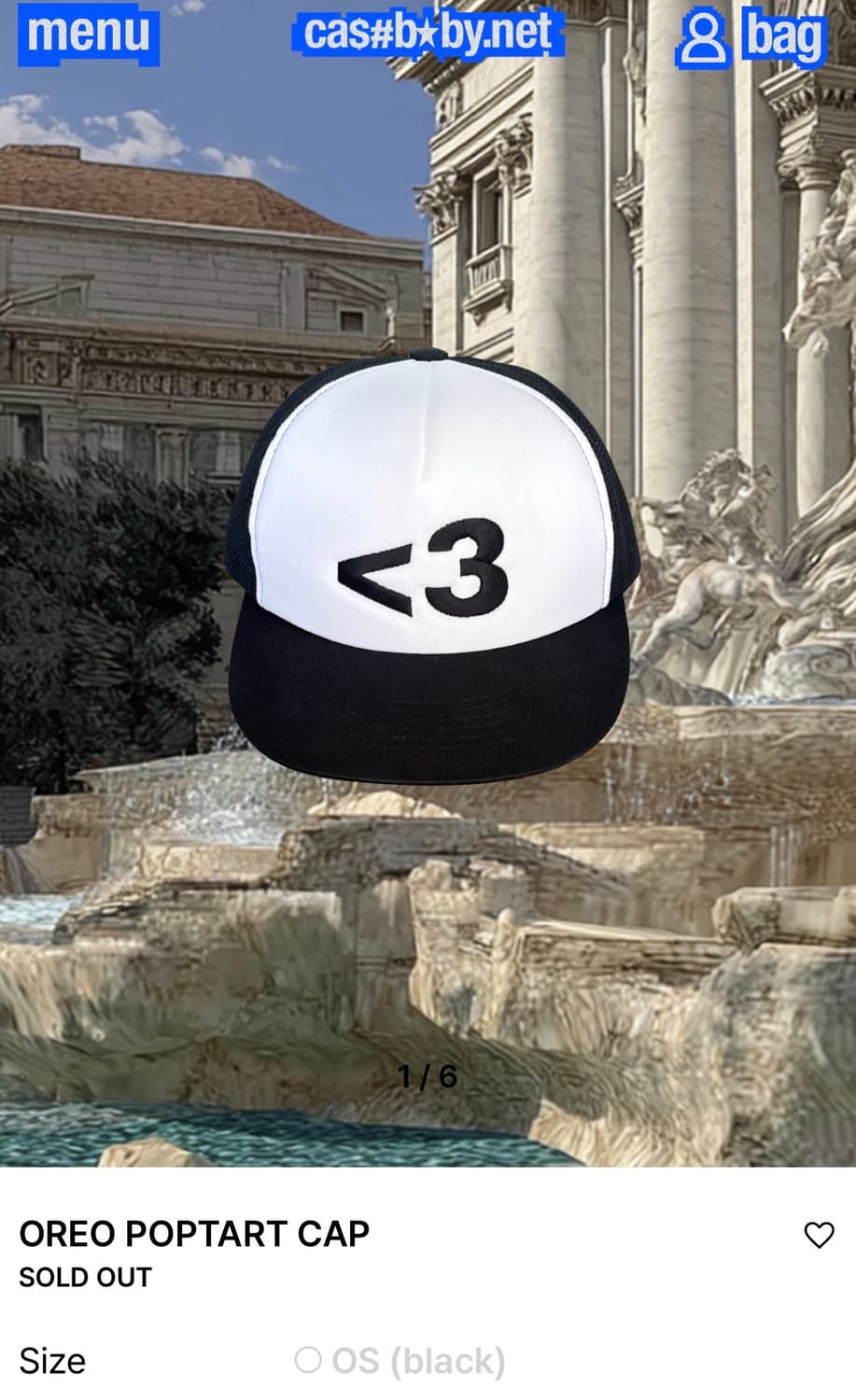 삽니다) cashbaby 모자 상품이미지1